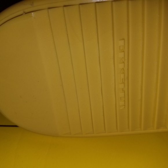 New Rick Owens DRKSHDW yellow black high Top lace up 41 - Picture 7 of 10